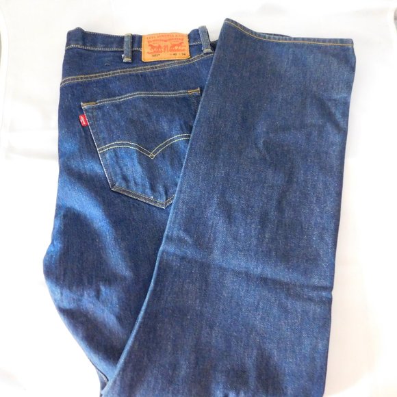 Levi's Other - Levis 501 Button Fly Blue Denim Jeans 40 x 34